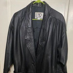 LNR Korean Made Leather Coat